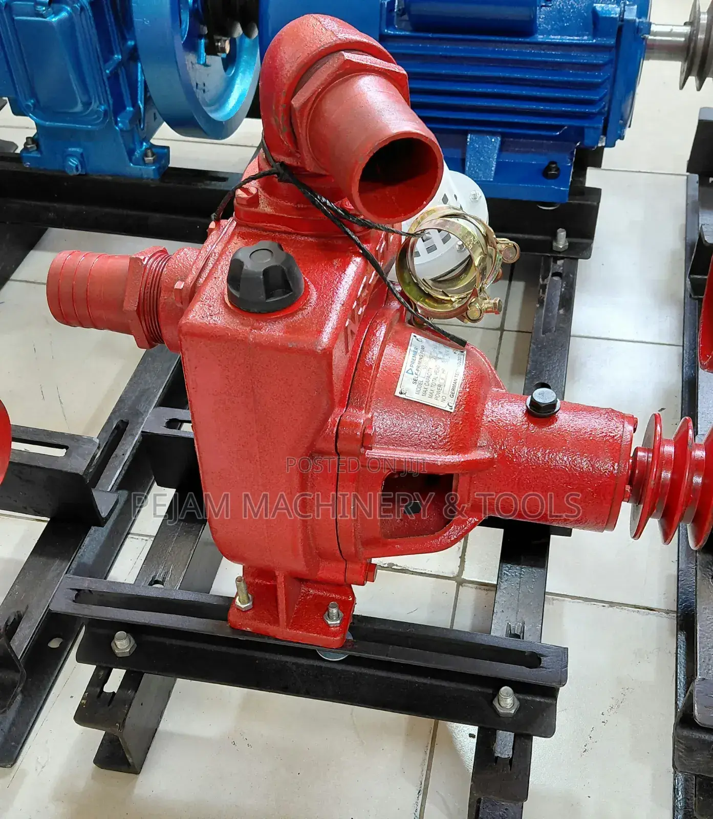 Premier 2" 6hp High-Pressure Self-Priming Bare Pump 26metres Head