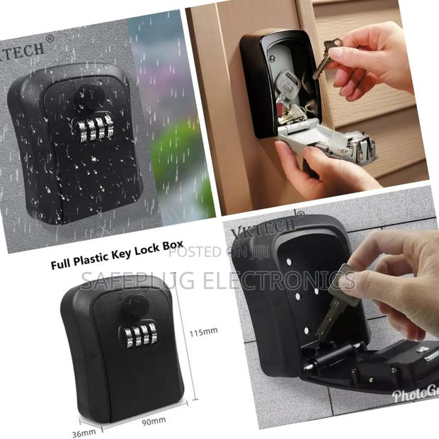 Heavy Duty Waterproof Key Storage Lock Box - main view