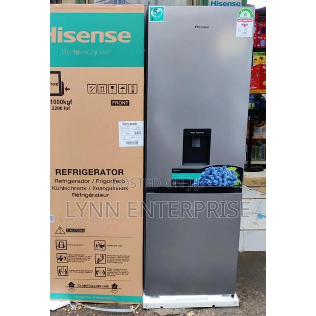 Hisense Double Door Fridge Bottom Freezer 292 Litres No Frost
