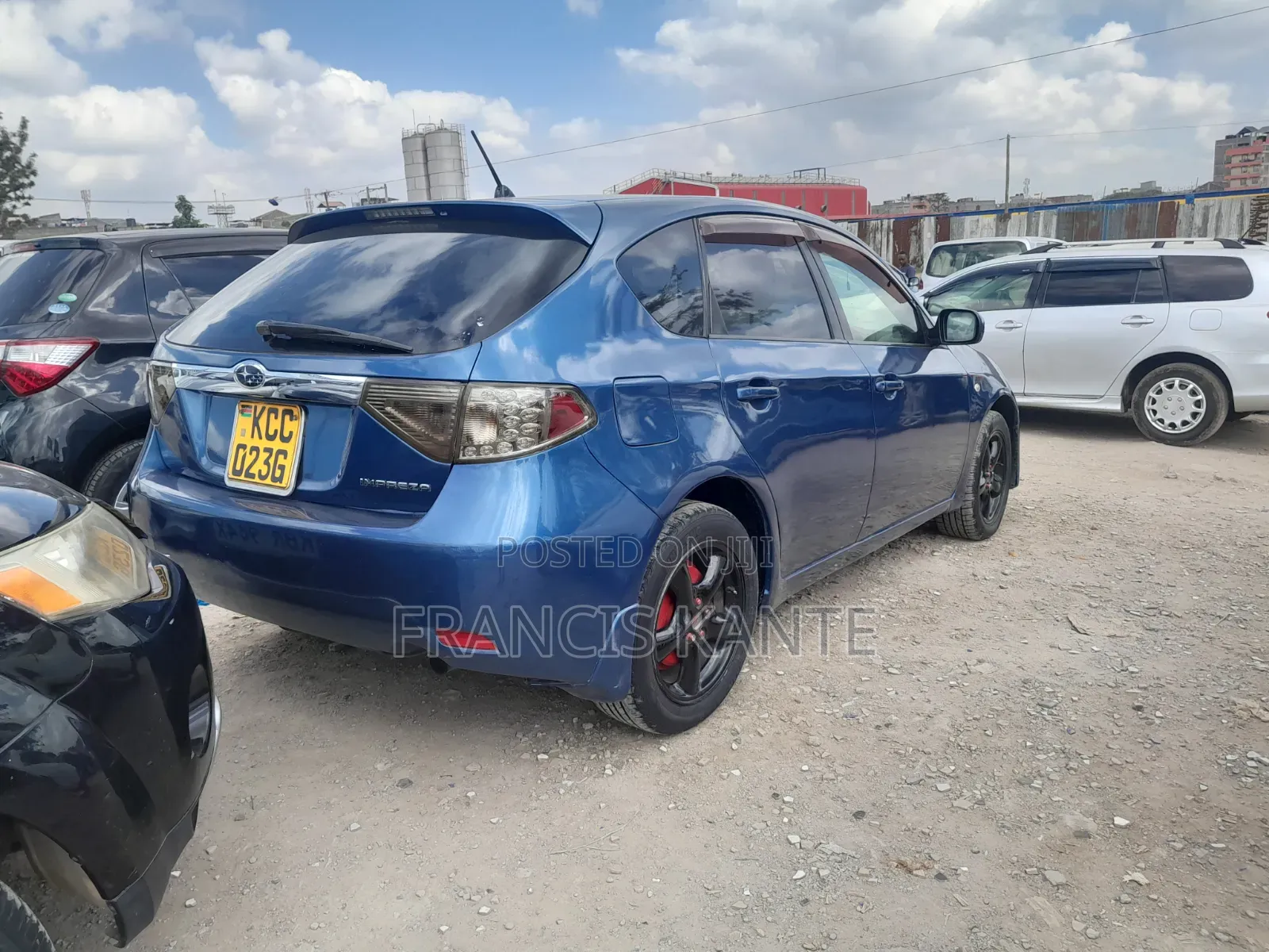 Subaru Impreza 2012 Blue