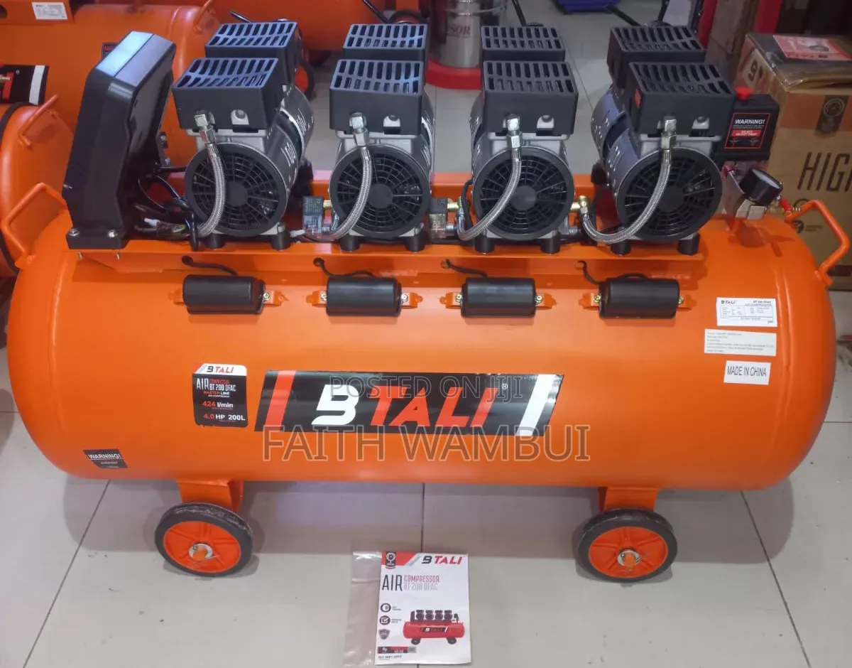 New Arrival B Tall Oil Free 4 Block Silent Compressor