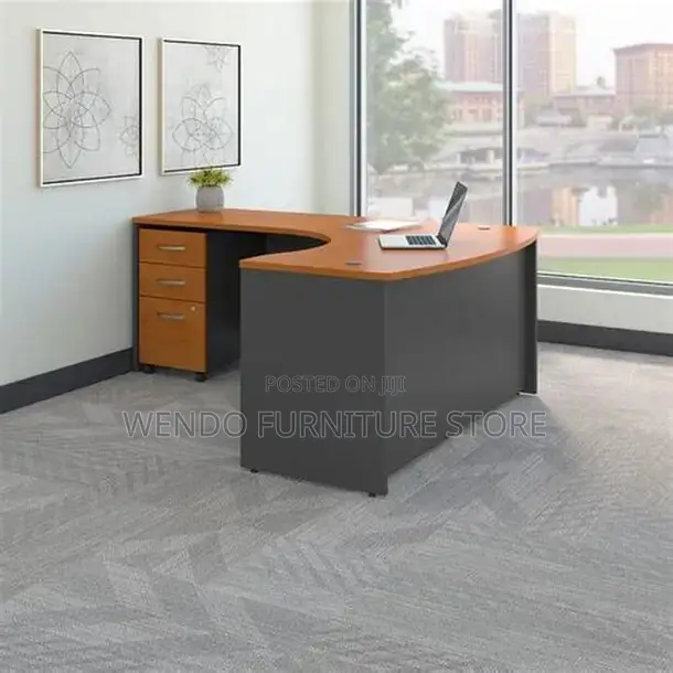 Office Desks; 1.2 Meters Executive Curved Accurate Office Desks