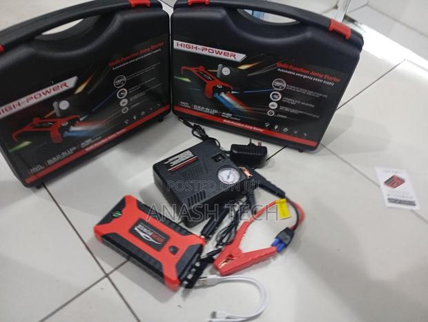 Car Battery Booster Power Bank – Fast Jump Start Emergency Tool
