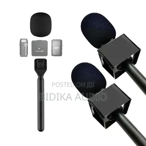 Universal Wireless Microphone Interview Handle Adapter Rig