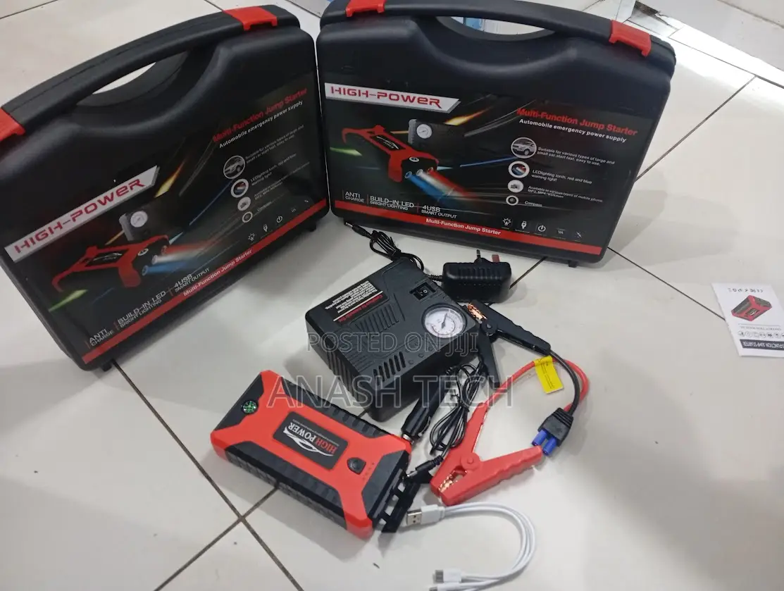 Smart Jump Starter Kit – Portable Battery Booster Pack