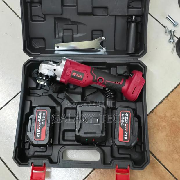 Edon 21v 4.5" Cordless Angle Grinders (2pcs Battery)