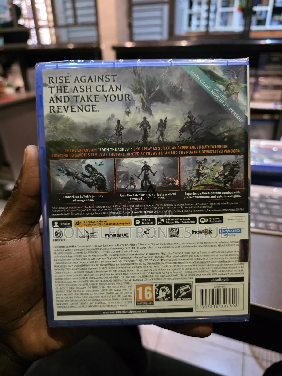 Ps5 Avatar Frontiers of Pandora Fro the Ashes Edition
