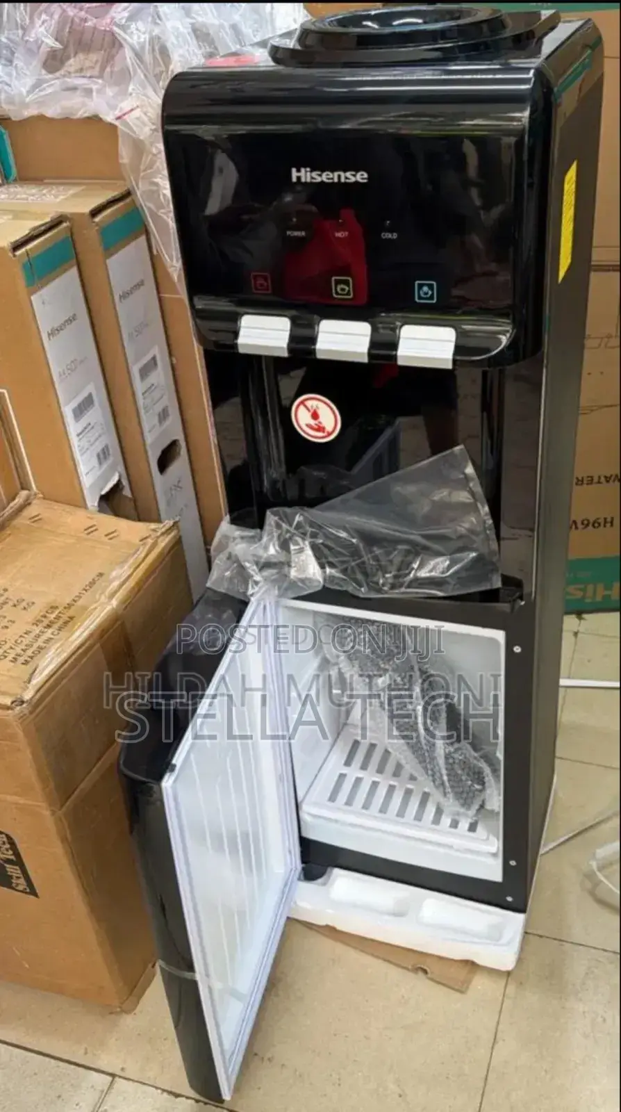 Hisence Black 3taps Water Dispenser