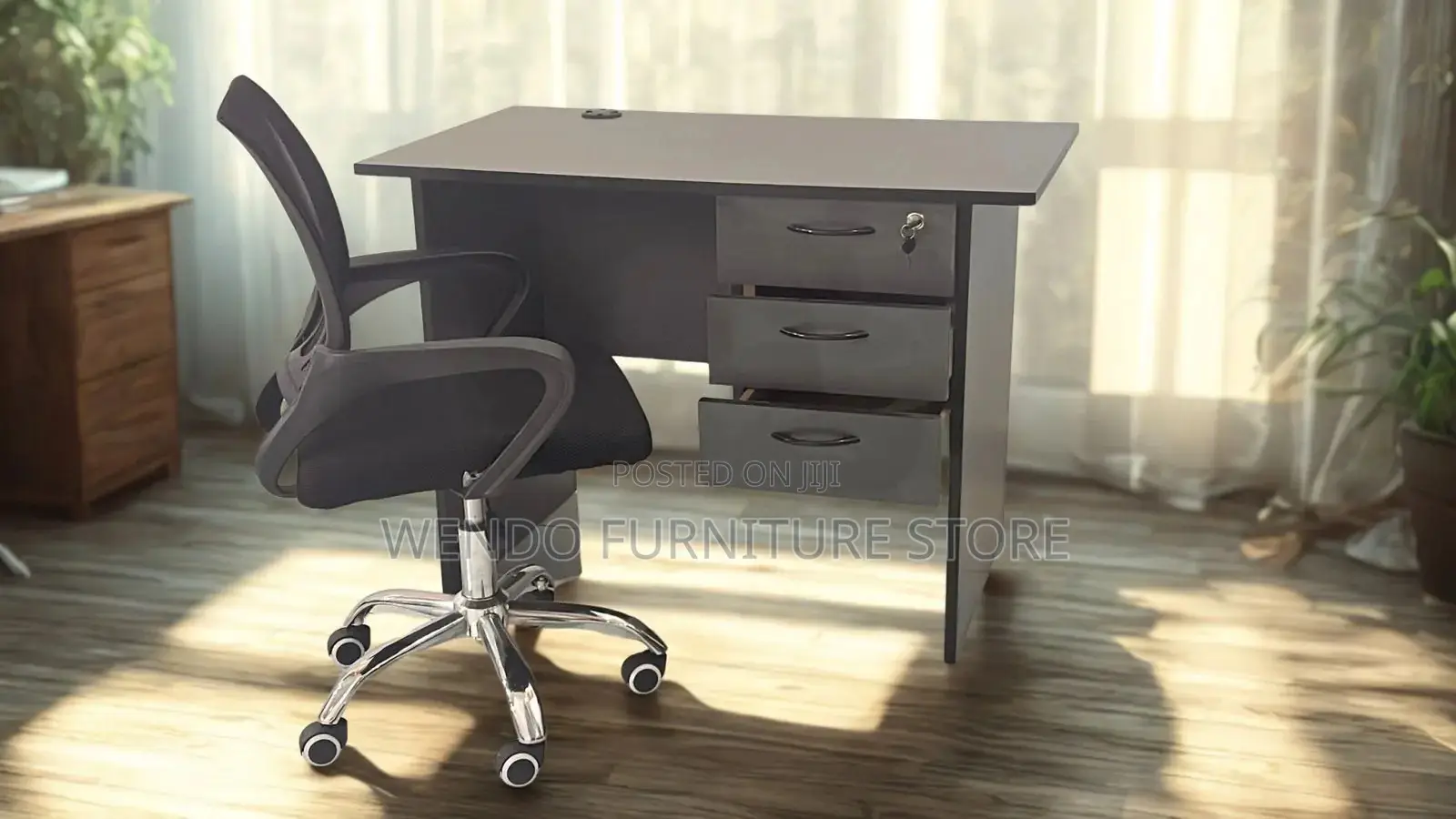 Office Desk; 0.9 Meters Home Office Clerical Style Study Writing Desk