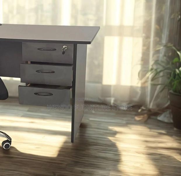 Office Desk; 0.9 Meters Home Office Clerical Style Study Writing Desk - thumbnail 8