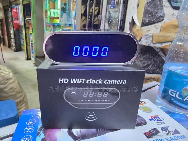 Hd Wifi Alarm Clock Camera Hidden Spy Camera Night Vision - main view