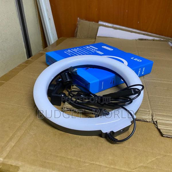12-Inch Selfie Ring Light With Tall Tripod Stand for Mobile Video Reco