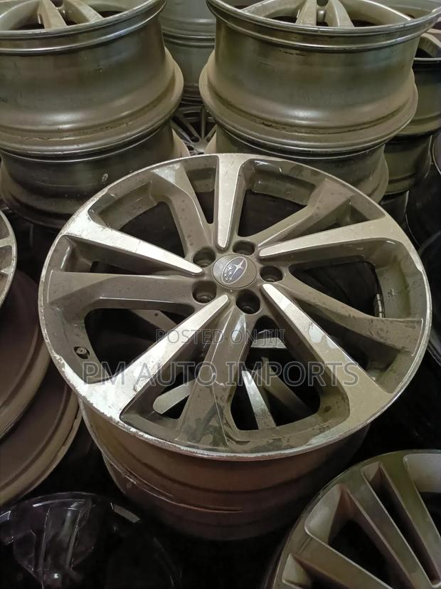 Original Ex Japan Subaru Rims Size 18 - thumbnail 4