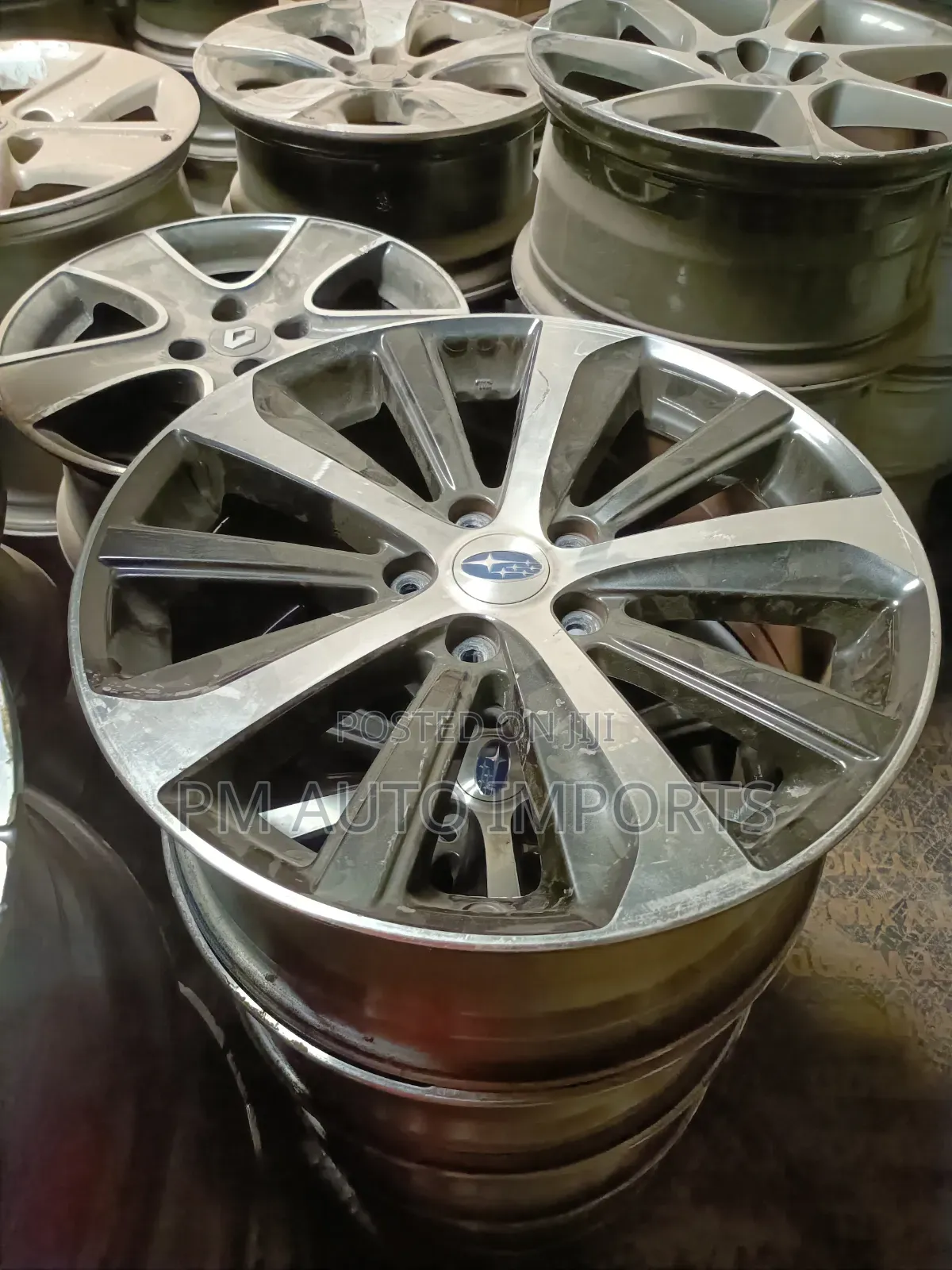 Original Ex Japan Subaru Rims Size 18