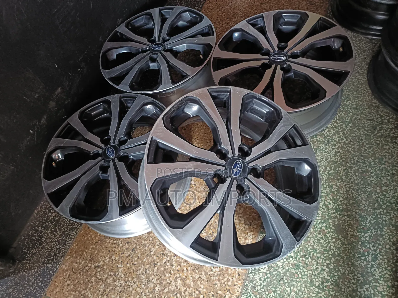 Original Ex Japan Subaru Rims Size 18