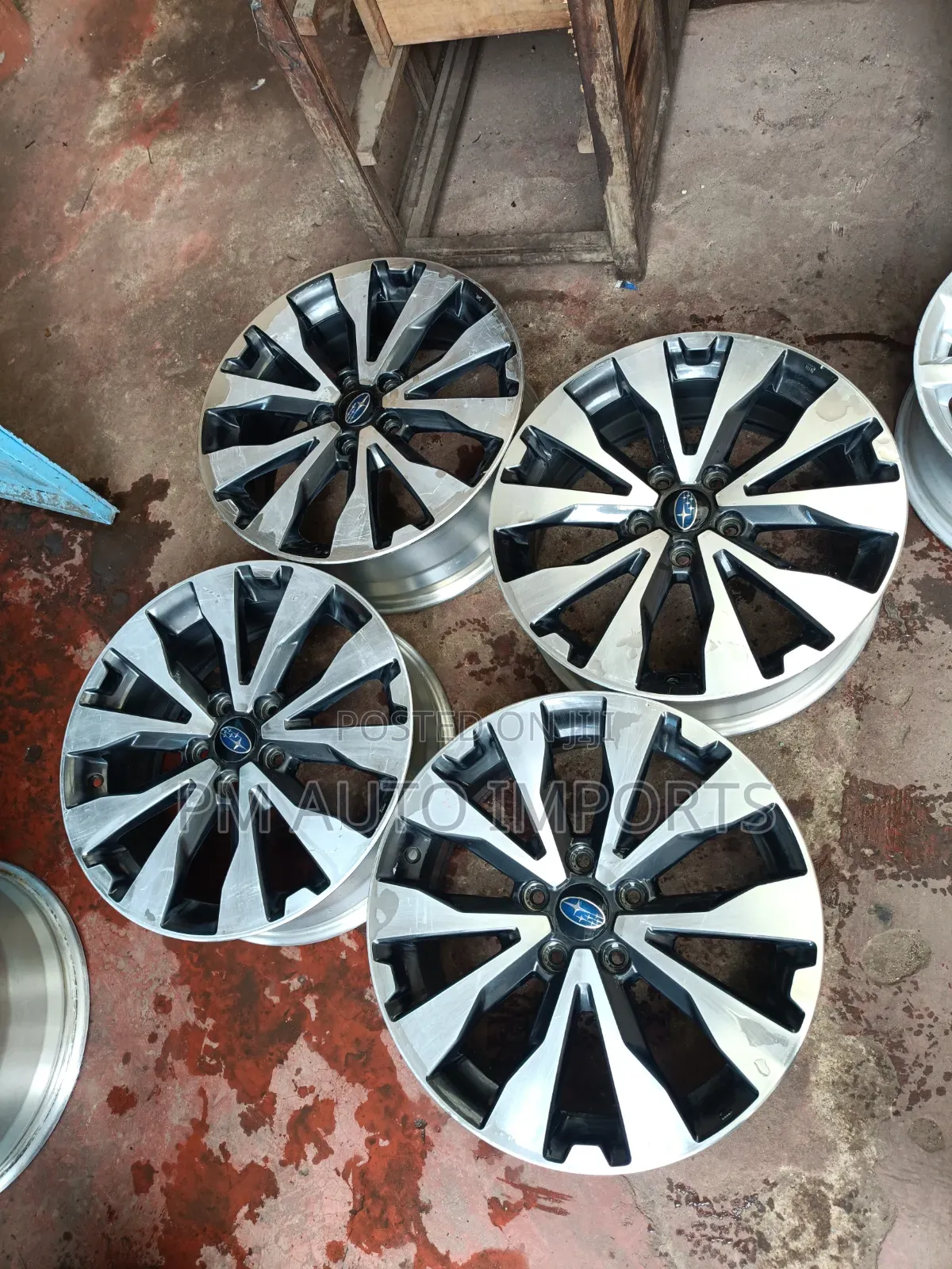 Original Ex Japan Subaru Rims Size 18
