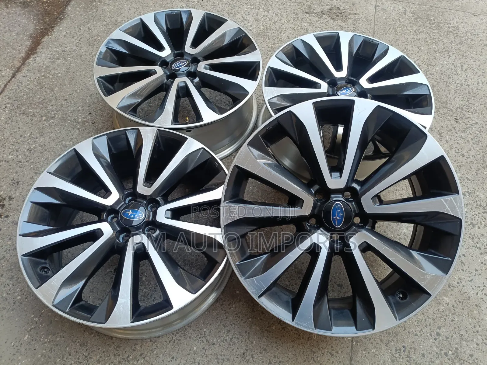 Original Ex Japan Subaru Rims Size 18