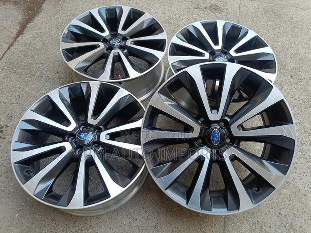 Original Ex Japan Subaru Rims Size 18 - thumbnail 15