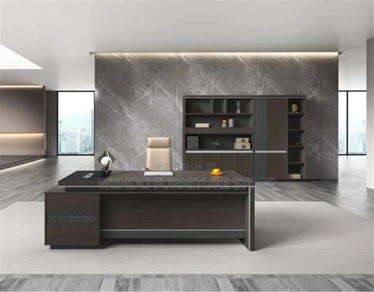 Office Desk; 1600mm Executive Top Quality Wooden Office Desks