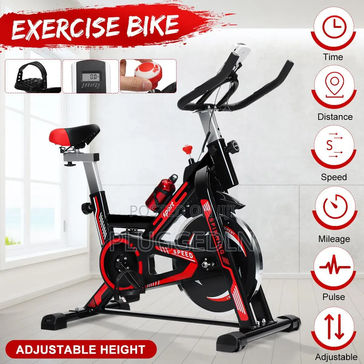 Sport Spin Bike
13kgs Flywheel
.