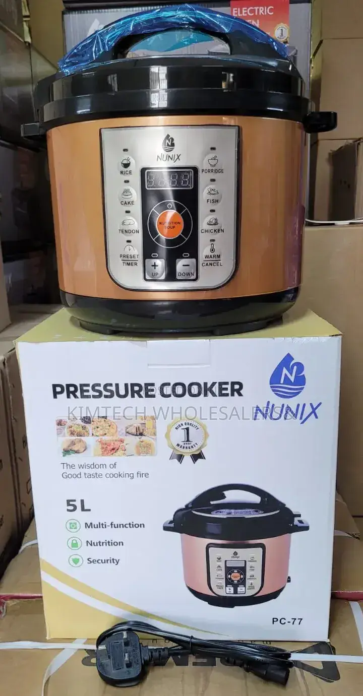 5litres Nunix Pressure Cooker