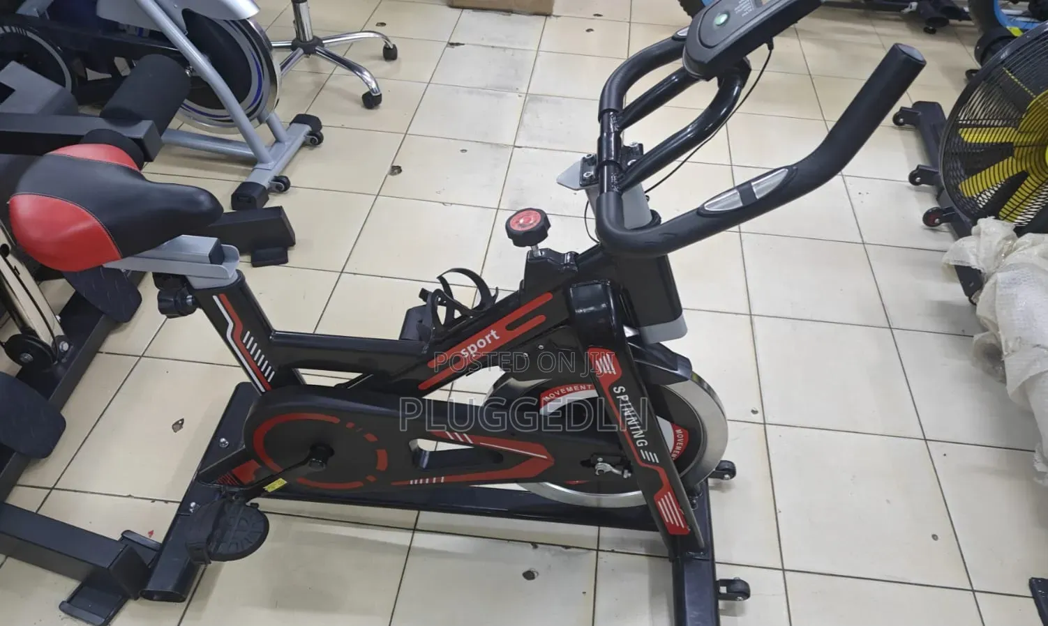 Sport Spin Bike
13kgs Flywheel
.