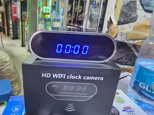 Wifi Alarm Clock Camera Motion Detection Hidden CCTV Cam