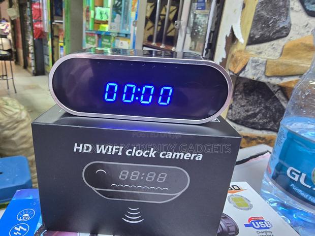 Hidden Hd Wifi Camera Alarm Clock Remote Viewing Device - thumbnail 2