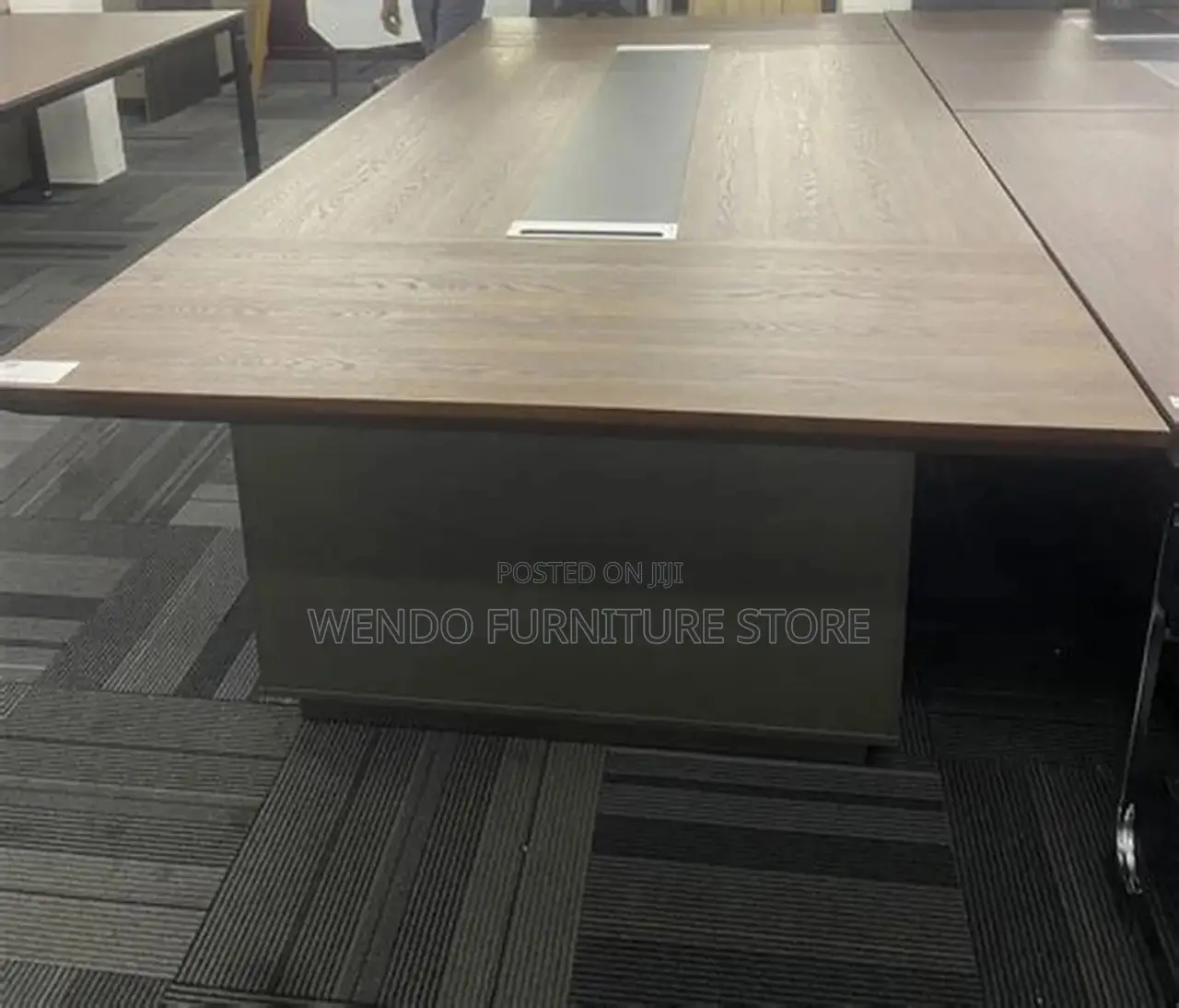 Boardroom Table; 2.4 Meters Senior Meeting Executive Boardroom Table