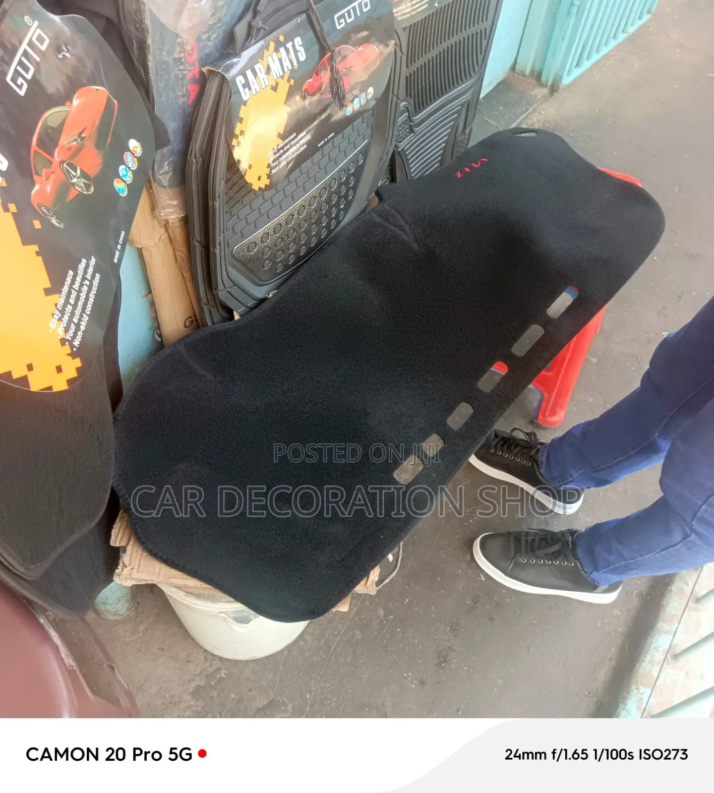Vitz Branded Dashboard Cover Reduce Sunlight and Glare
