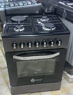 Nunix 3 Gas+1 Electric Free Standing Cooker