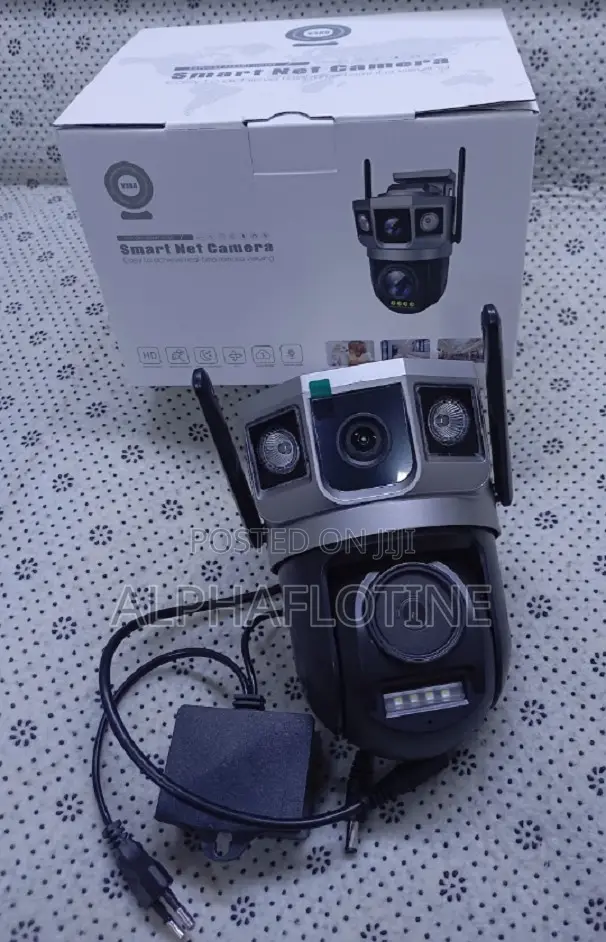 Dual Lenses 4mp, 4g Remote Connectivity V380 Sc23-G-L Security Camera