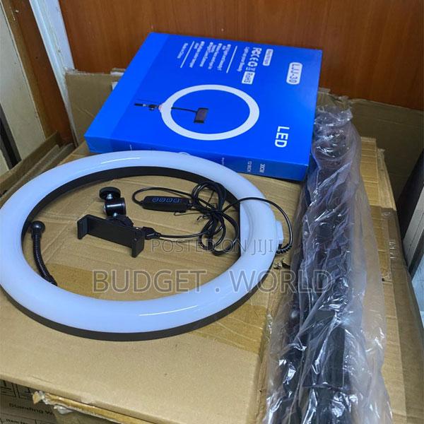 12-Inch Studio Ring Light Setup With Adjustable Stand for Creators And - main view
