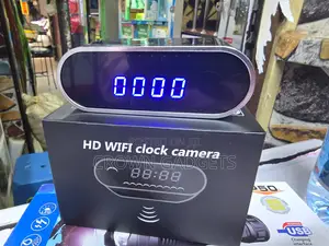 Alarm Clock Spy Camera Night Vision Motion Alert Recorder