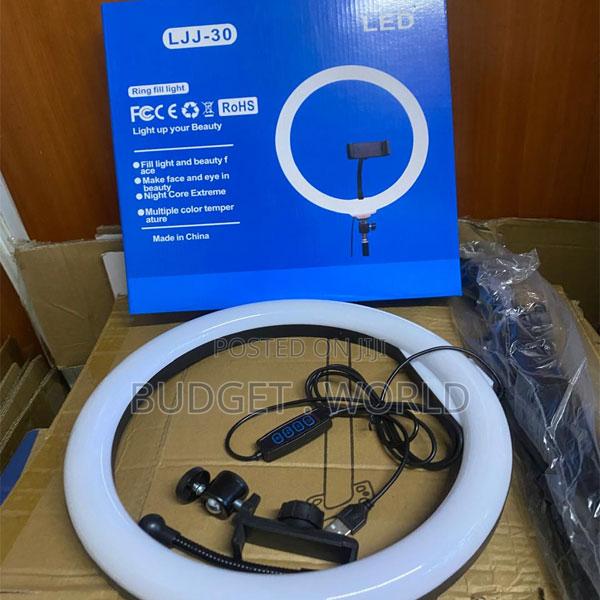 12-Inch Multi-Purpose Ring Light With 2.1m Stand for Videos and Photog