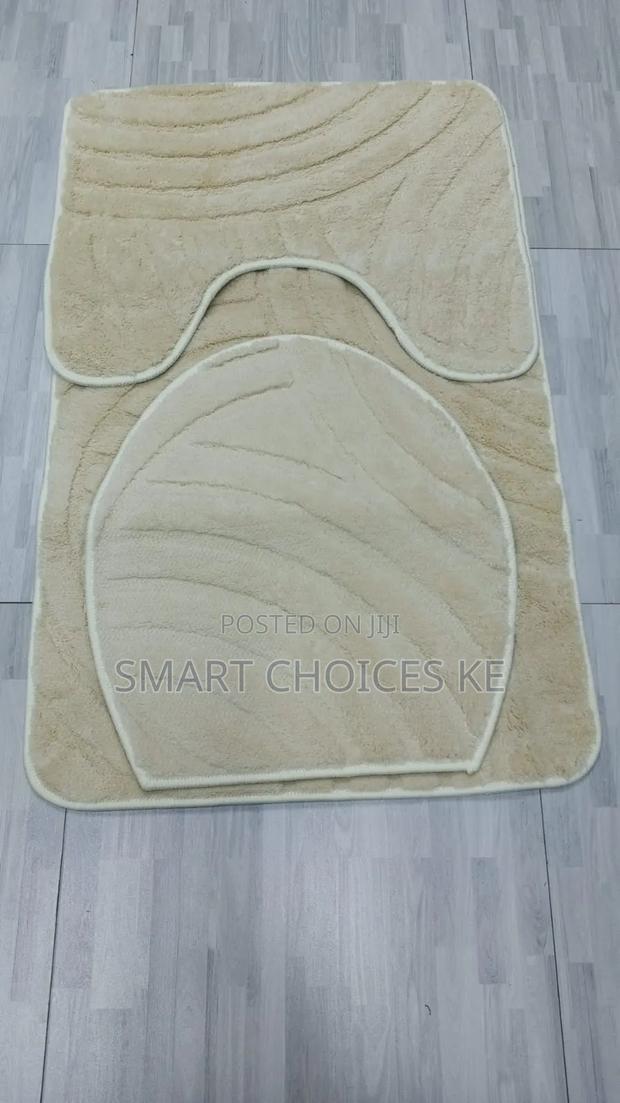 Flocking Micro Fiber With Rubber Toilet Mats - thumbnail 5