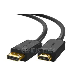 Ugreen Dp Male to Hdmi Male Cable 5m (Black) – Dp101 / Ug-10204