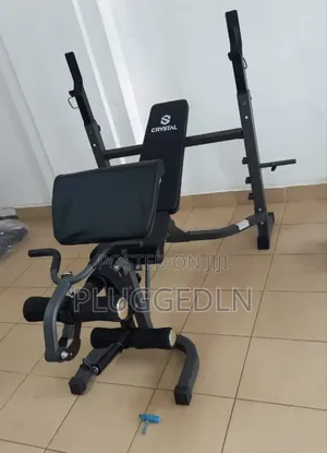 Crystal Adjustable Fitness Weight Bench,