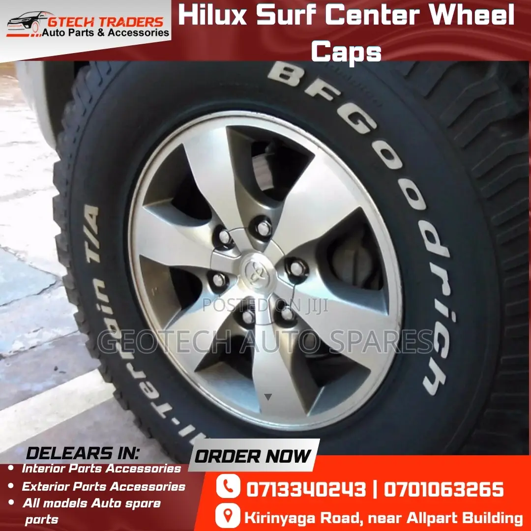 Hilux Surf Center Wheel Caps