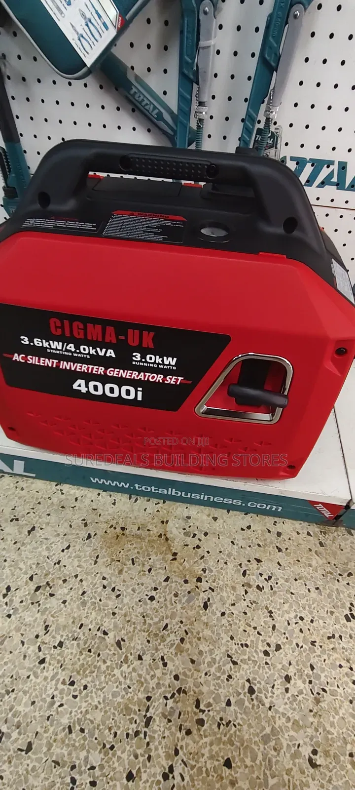 Cigma-Uk 4000i Ac Silent Inverter Generator Set.