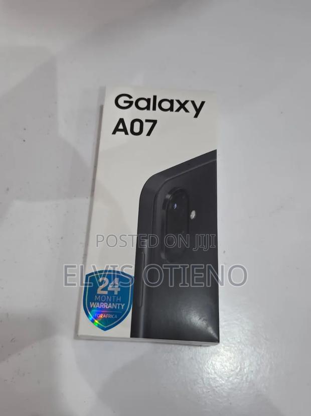 New Samsung Galaxy A07 128 GB Black
