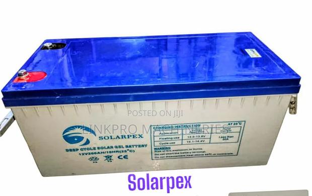 Solarpex 200sh 12volts Gel Battery - main view