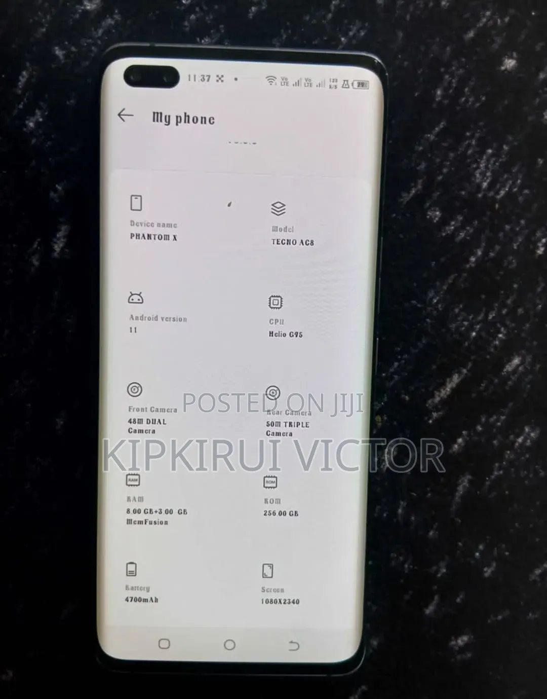 Tecno Phantom X 256 GB Green