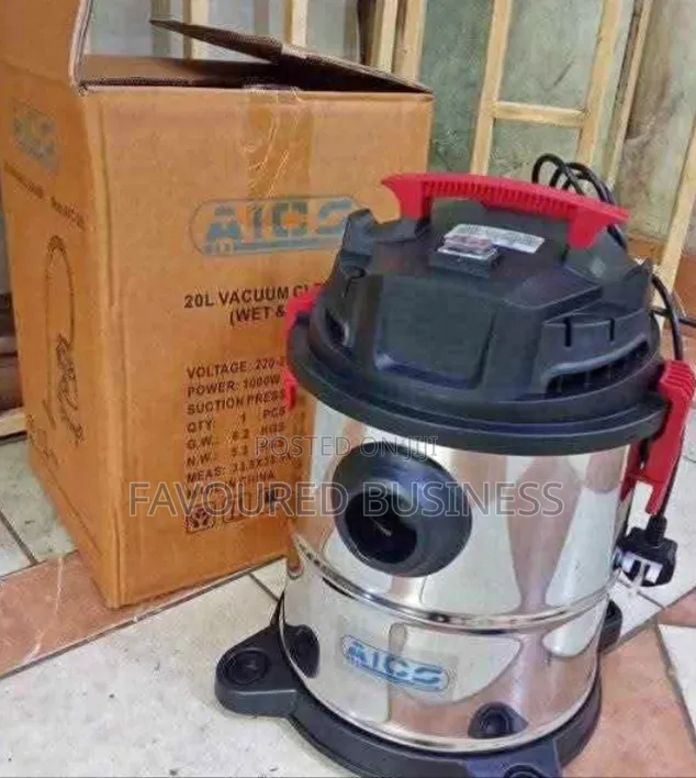 Well Perfoming 20l Aico Vacuum / Reliable Wet and Dry Vacuum Cleaner