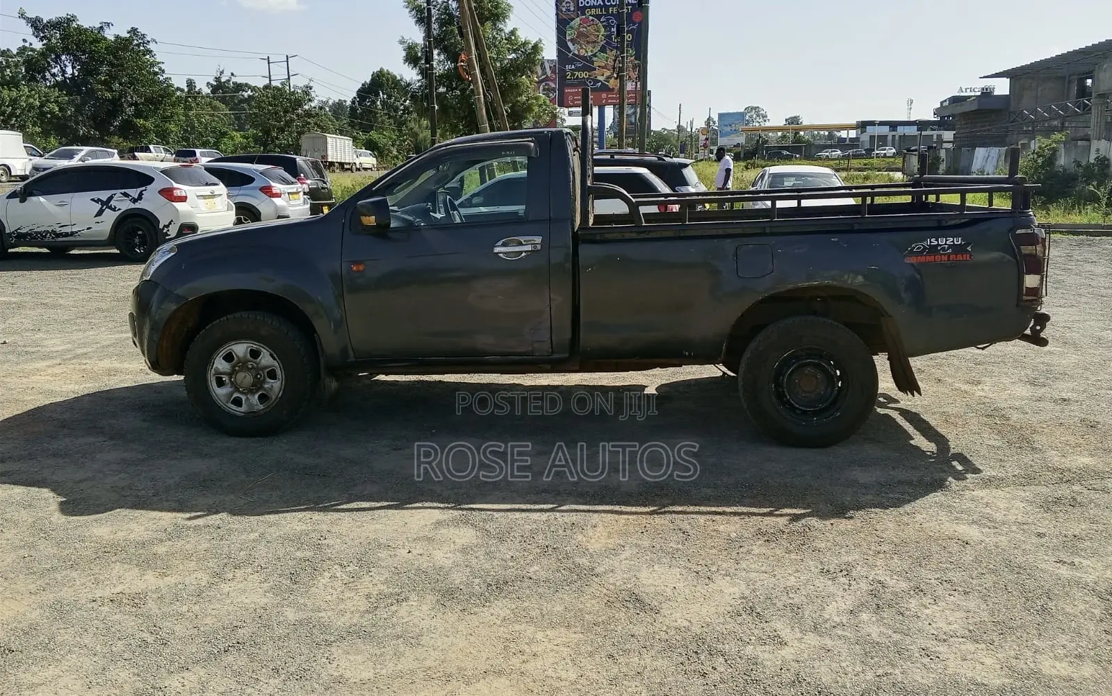 Isuzu D-MAX 2015 Gray