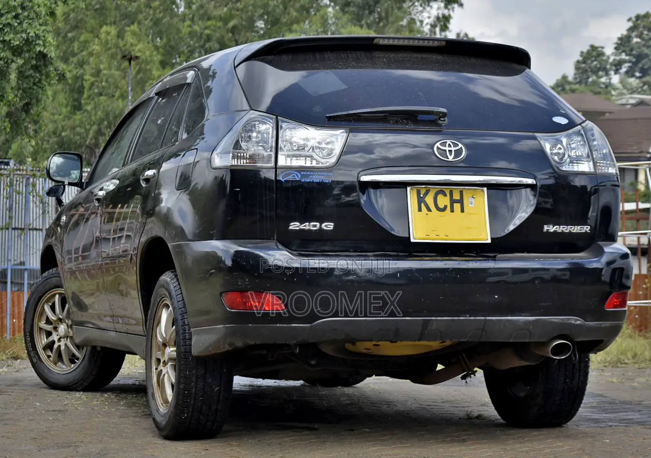 Toyota Harrier 2012 Black