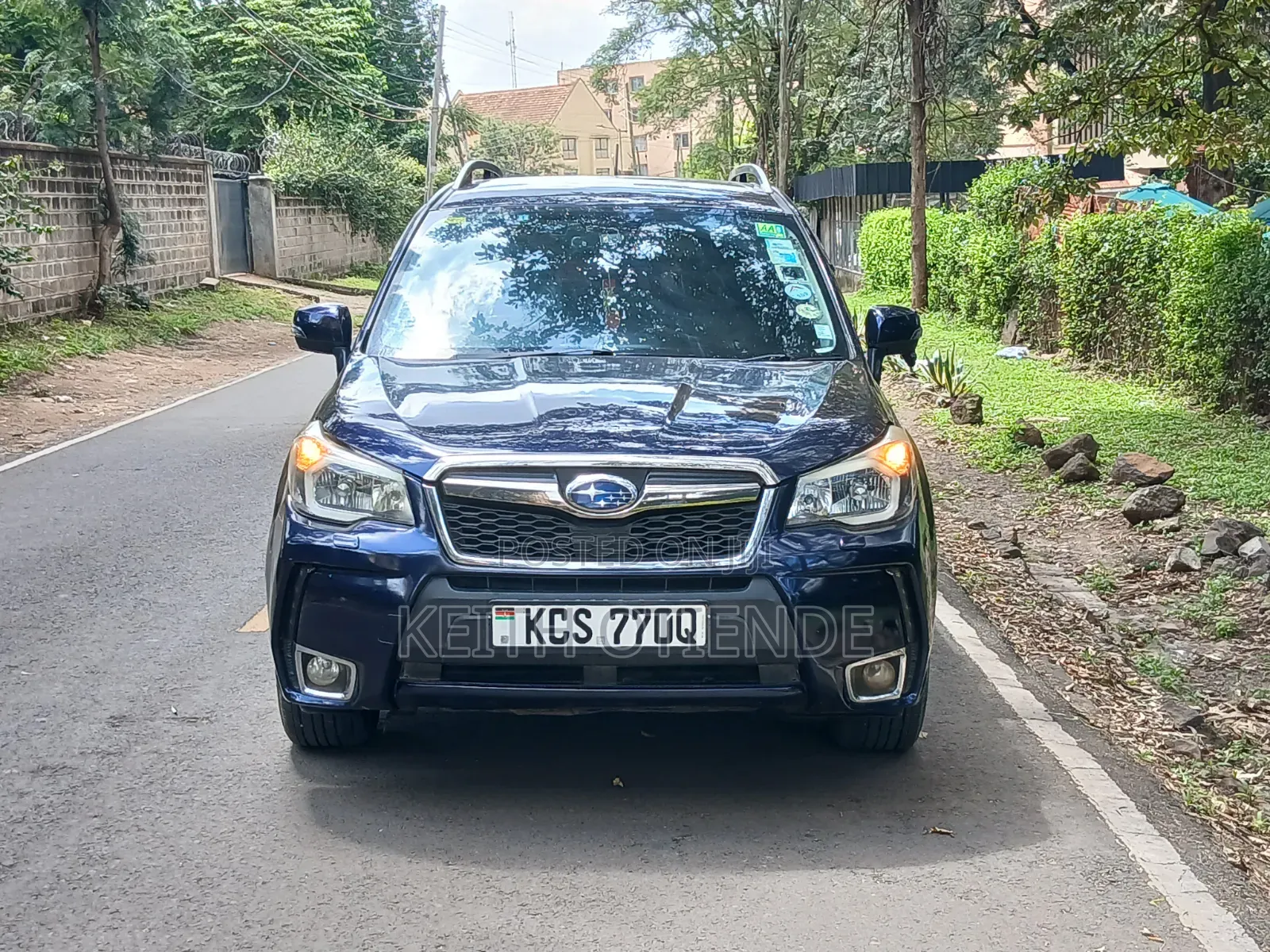 Subaru Forester 2012 Blue