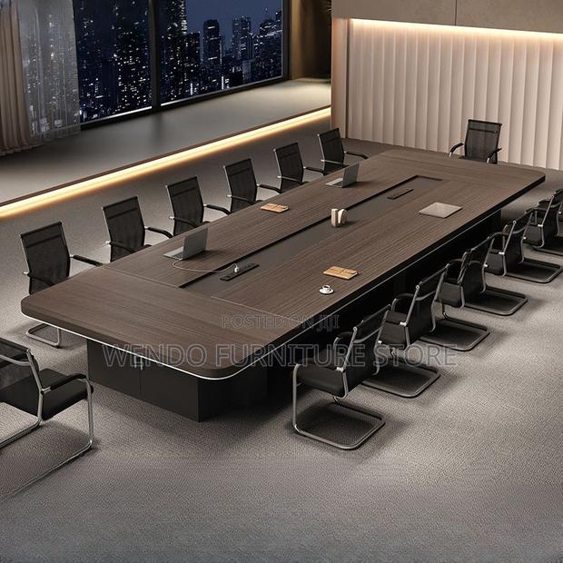 Boardroom Table; 3 Meter Staff Conference Executive Boardroom Table