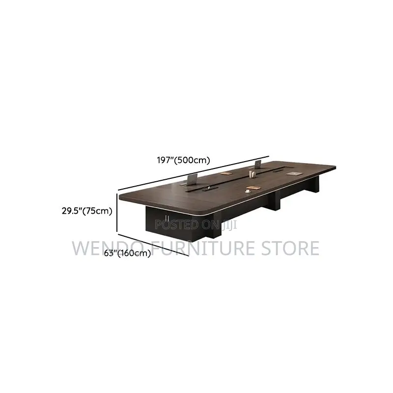 Boardroom Table; 3 Meter Staff Conference Executive Boardroom Table