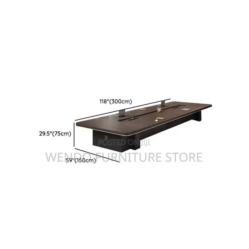 Boardroom Table; 3 Meter Staff Conference Executive Boardroom Table